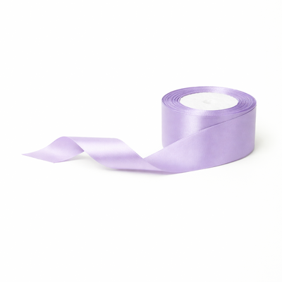 Rolă panglică satinată, 4 cm, culoare lila NR. 44.1 - ROC 0811