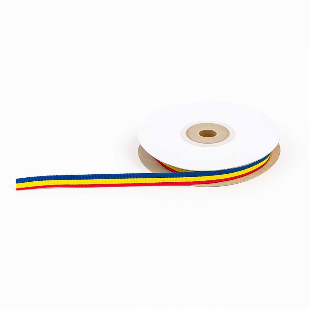 Rolă din satin tricolor - ROC 0835