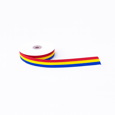 Rolă din satin tricolor  - ROC 0836