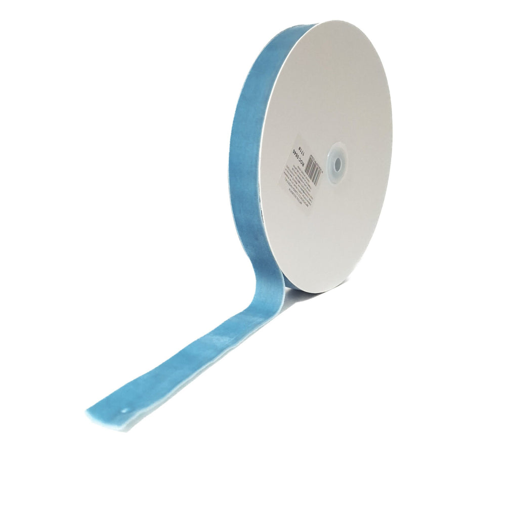 Bandă din catifea, culoare albastru NR. 171 - ROC 0846