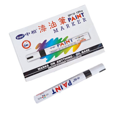 Marker cu vopsea, culoare negru - ROC R7
