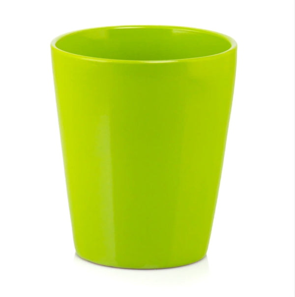 Ghiveci din ceramică pentru orhidee, culoare verde - ROC GHIV2