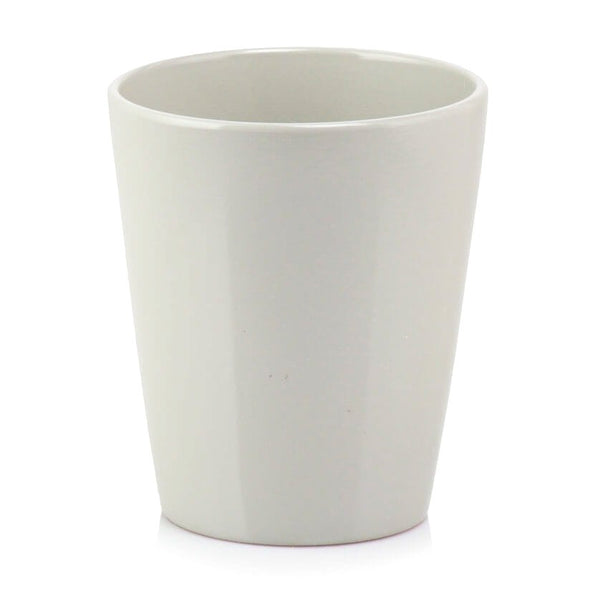 Ghiveci din ceramică pentru orhidee, culoare gri deschis - ROC GHIV 2