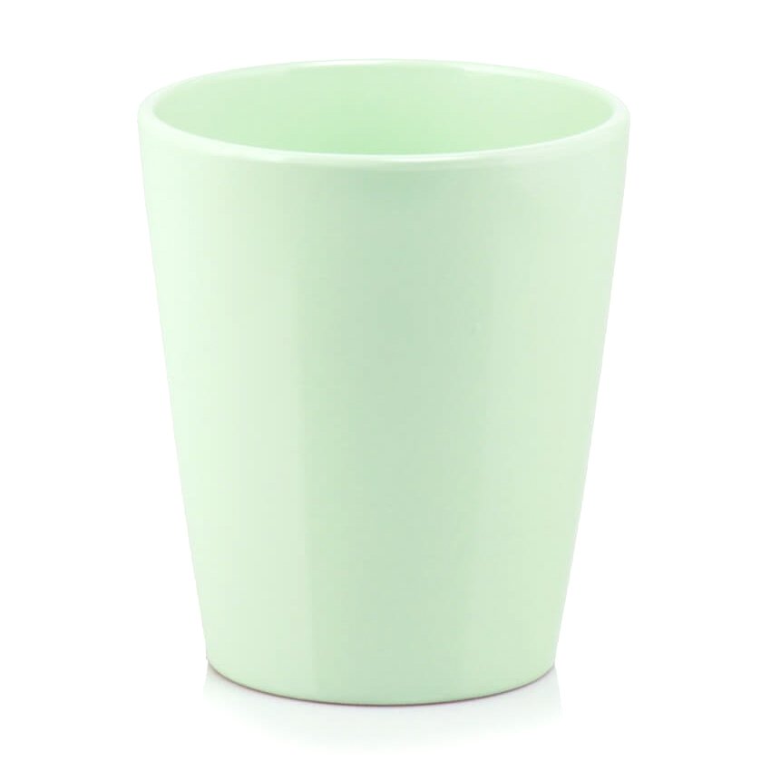 Ghiveci din ceramică pentru orhidee, culoare vernil - ROC GHIV2