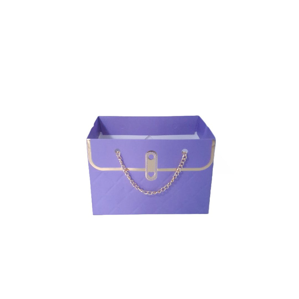 Set 10 pungi cu lanț, culoare lila - ROC A212