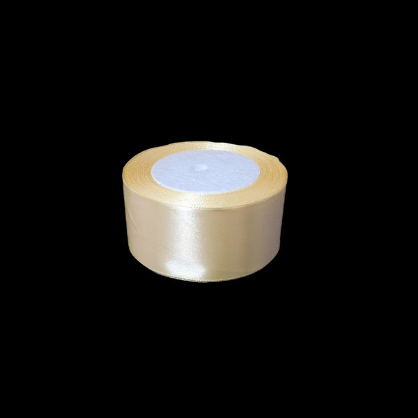 Rolă panglică satin, 4 cm, culoare crem NR. 8 - ROC 0811