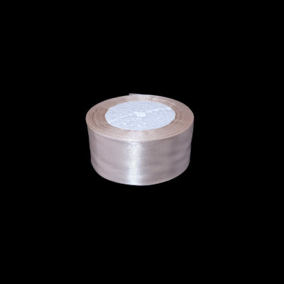 Rolă panglică satin, 4 cm, culoare bej NR. 6 - ROC 0811