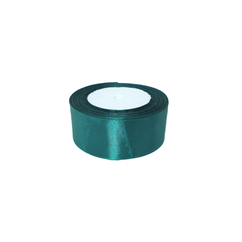 Rolă panglică satin, 4 cm, culoare verde NR. 126 - ROC 0811