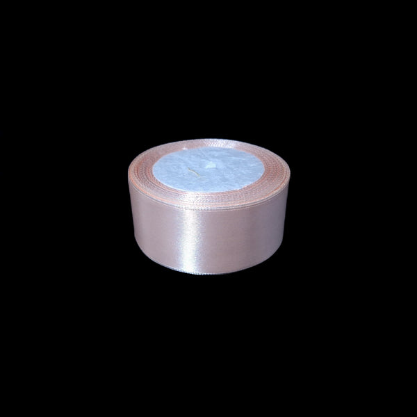 Rolă panglică satin, 4 cm, culoare roz NR. 7 - ROC 0811