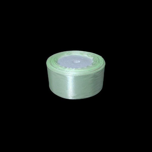 Rolă panglică satin, 4 cm, culoare verde NR. 50 - ROC 0811