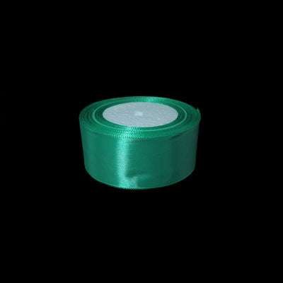 Rolă panglică satin, 4 cm, culoare verde NR. 54 - ROC 0811