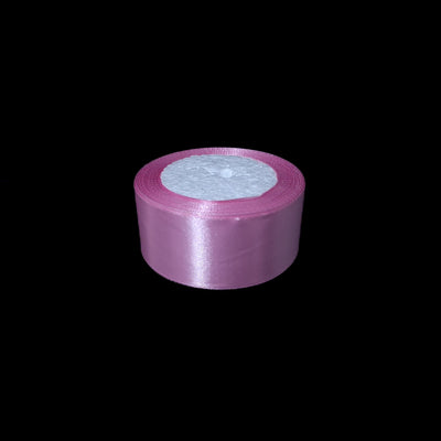 Rollo de cinta de satén, 4 cm, color rosa NR. 93