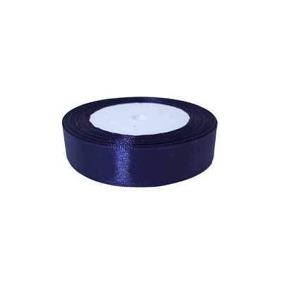 Bandă din satin, 2 cm, culoare albastru NR. 120 - ROC 080