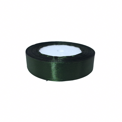 Bandă din satin, 2 cm, culoare verde NR. 49 - ROC 080