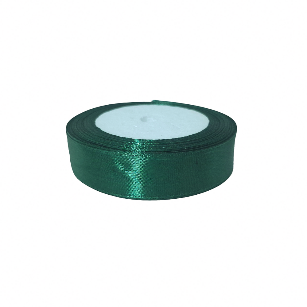 Bandă din satin, 2 cm, culoare verde NR. 56 - ROC 080