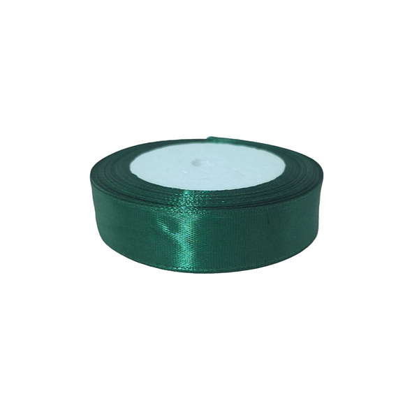 Bandă din satin, 2 cm, culoare verde NR. 56 - ROC 080