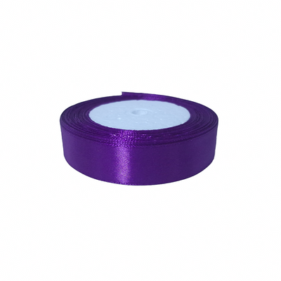 Bandă din satin, 2 cm, culoare mov NR. 46 - ROC 080