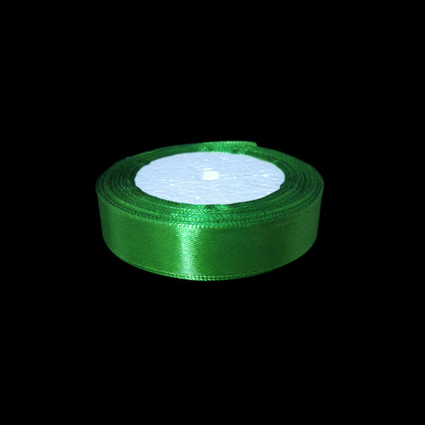 Bandă din satin, 2 cm, culoare verde NR. 118 - ROC 080