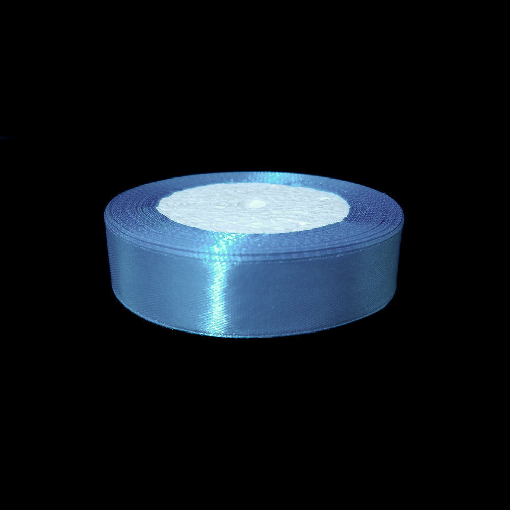 Bandă din satin, 2 cm, culoare albastru NR. 20 - ROC 080