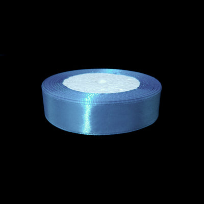 Bandă din satin, 2 cm, culoare albastru NR. 20 - ROC 080