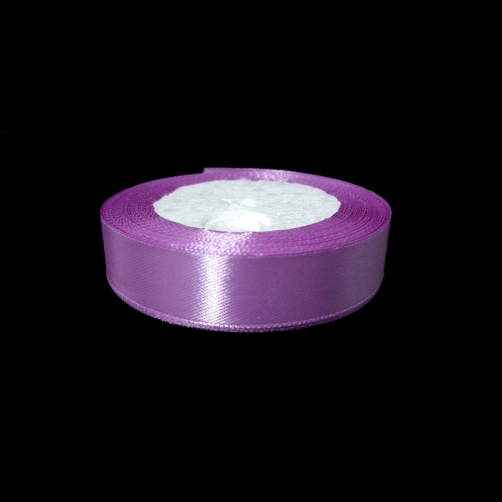 Bandă din satin, 2 cm, culoare lila NR. 45 - ROC 080