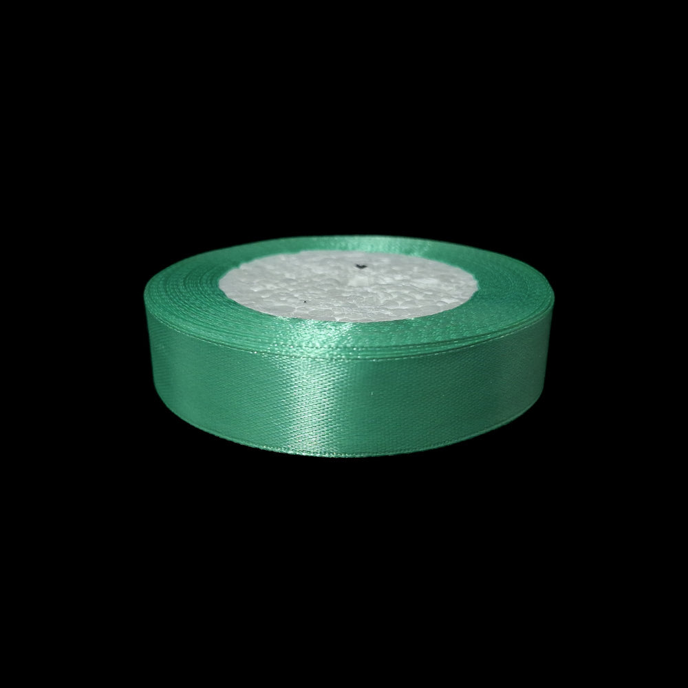 Bandă din satin, 2 cm, culoare verde NR. 54 - ROC 080