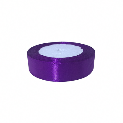 Bandă din satin, 2 cm, culoare mov NR. 35 - ROC 080