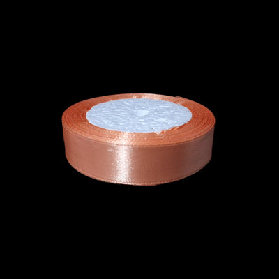 Bandă din satin, 2 cm, culoare corai NR. 88 - ROC 080