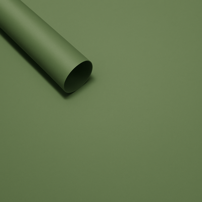 Coli celofan uni, culoare verde #5 - ROC A288