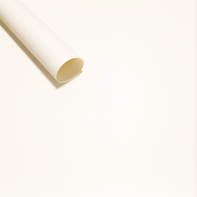 Coli celofan uni, culoare crem #1 - ROC A288