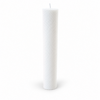 Lumânare tip fagure, 40 cm, culoare alb NR. 1 - 40060TFC