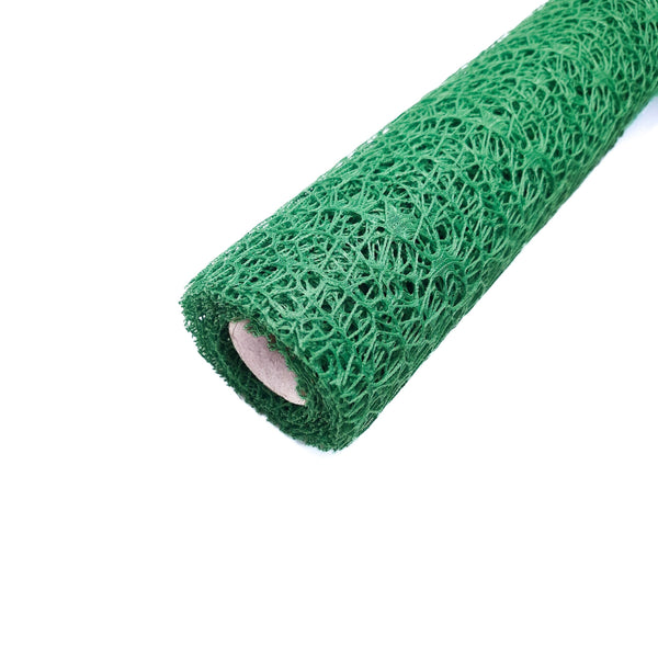 Rolă ambalaj tip dantelă, culoare verde smarald - ROC A3