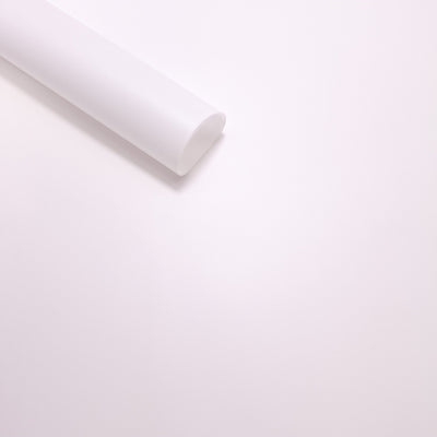 Coli celofan semitransparent uni, culoare alb 6 - ROC A288