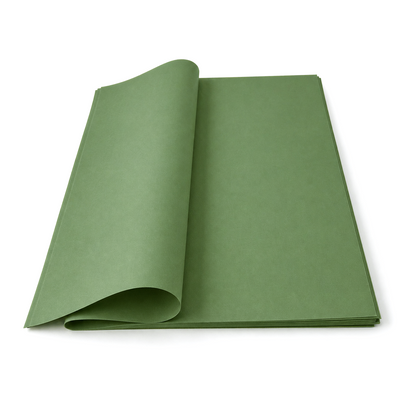 Hârtie Craft, culoare verde  - ROC A10