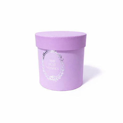 Set 5 cutii din carton, culoare lila - ROC 5258