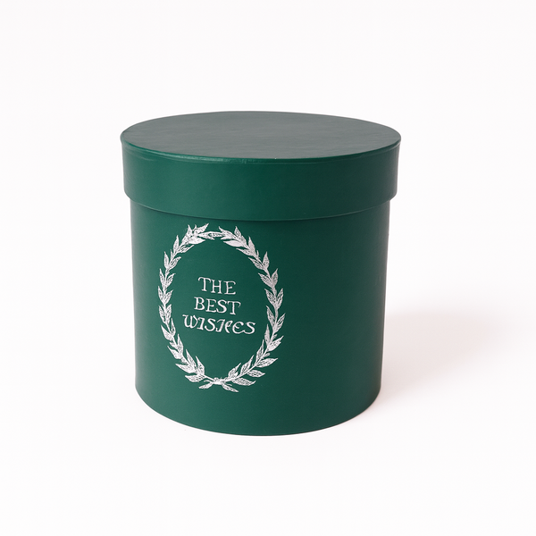 Set 5 cutii din carton, culoare verde - ROC 5258