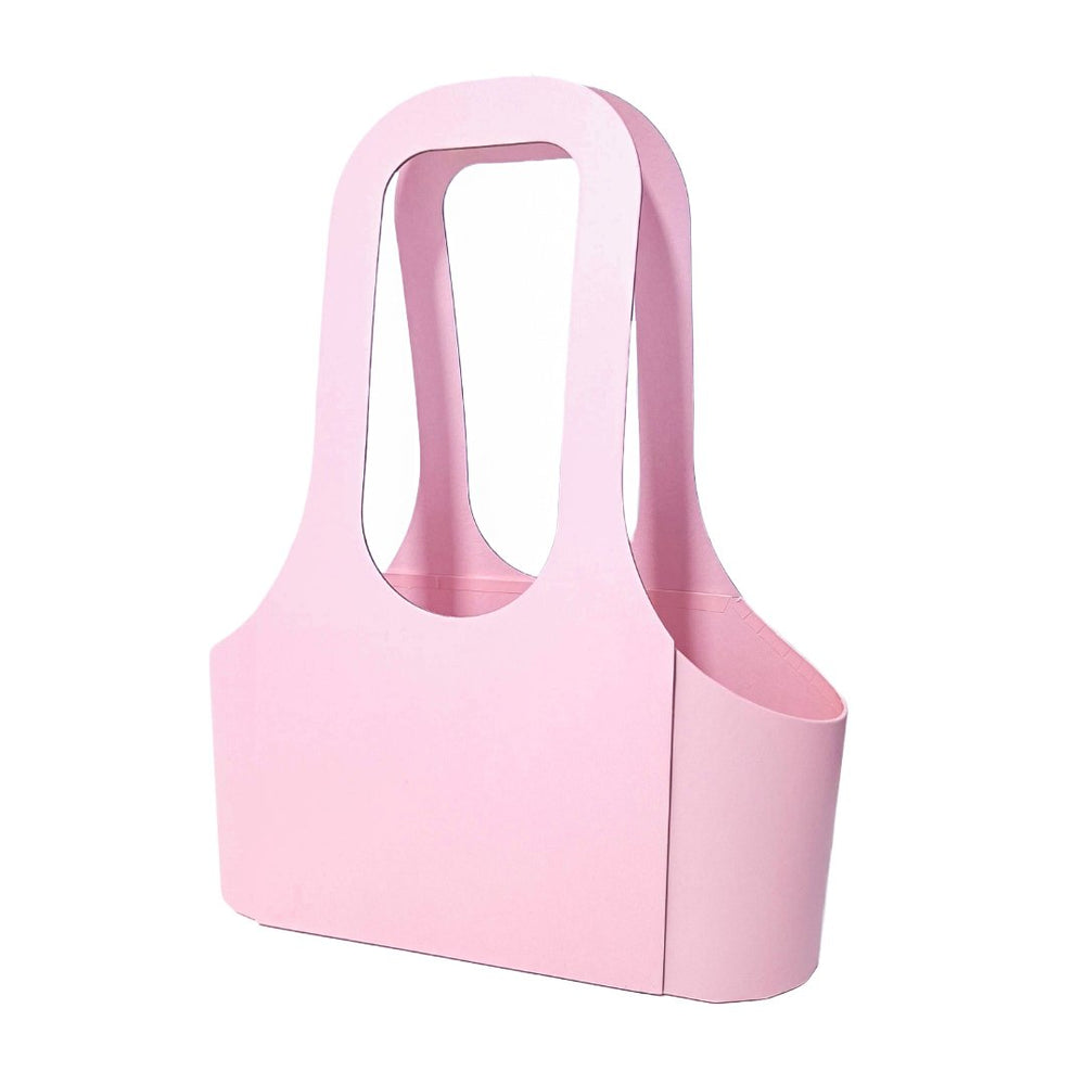 Set 2 cutii din carton pentru aranjamente florale, culoare roz - ROC 5313