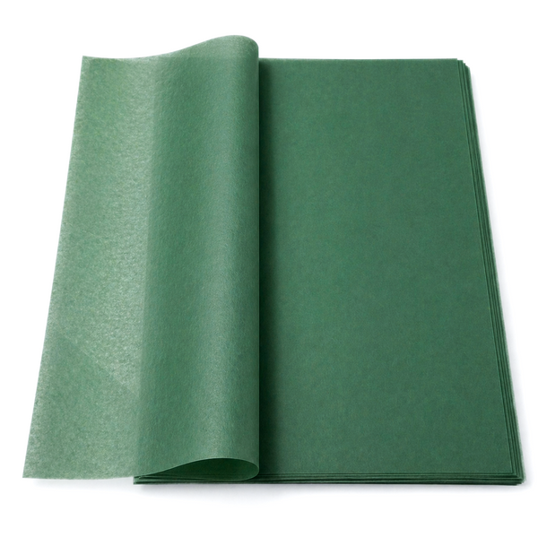 Set 50 de coli hartie de orez, culoare verde - ROC A73