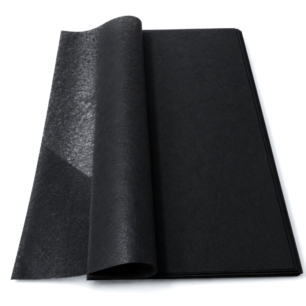 Set 20 coli hârtie din mătase impermeabilă, culoare negru NR. 171 - ROC A72