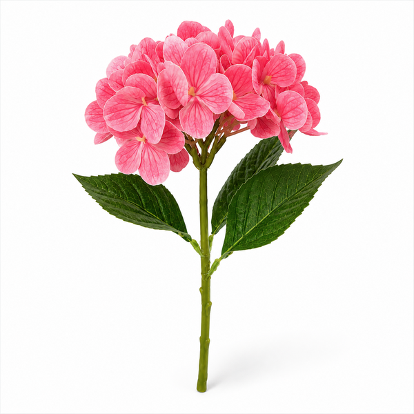 Hortensie din silicon, culoare roz intens - ROC AF20