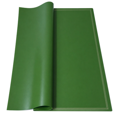 Coli celofan cu dungi aurii, culoare verde J41 - ROC A288