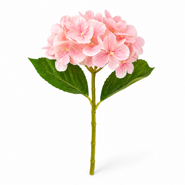 Hortensie din silicon, culoare roz deschis - ROC AF20