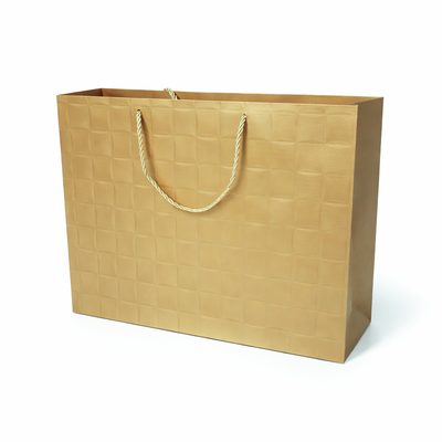 Set 12 pungi uni pentru cadouri, culoare auriu - ROC A16611