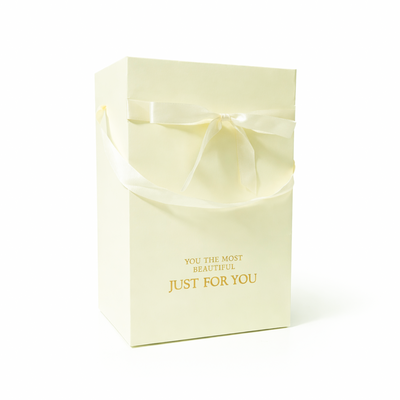 Set 5 pungi pentru aranjamente florale, culoare crem - ROC A238