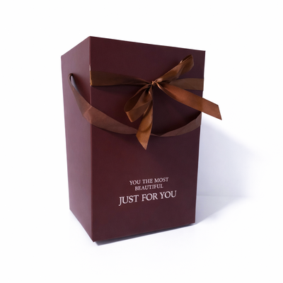 Set 5 pungi pentru aranjamente florale, culoare maro - ROC A238