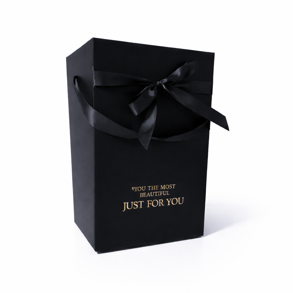 Set 5 pungi pentru aranjamente florale, culoare negru - ROC A238