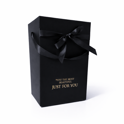 Set 5 pungi pentru aranjamente florale, culoare negru - ROC A238