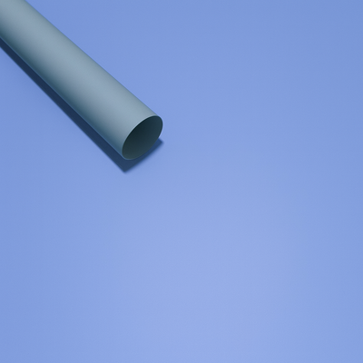 Coli celofan cu două fețe, culoare blue cu vernil - ROC A288