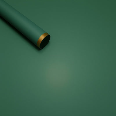 Coli celofan cu margine aurie, culoare verde 09 - ROC A288