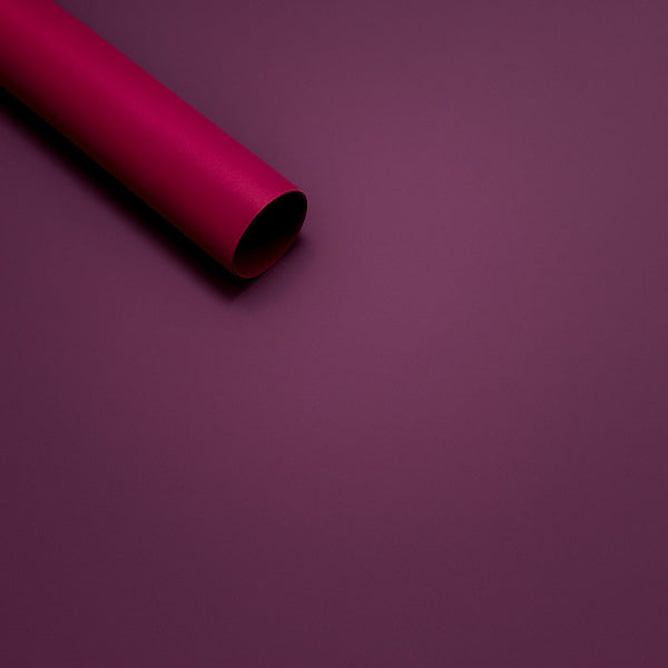 Coli celofan cu două fețe, culoare mov închis cu grena - ROC A288